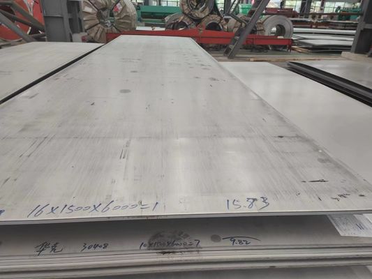 Embossed SS 304 2B Polished Stainless Sheet Metal Pickling 10mm